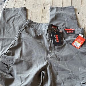 Bass Outdoor Gray Cargo Pants Mens